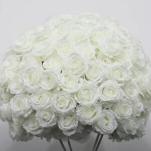 Artificial Flower White Ball